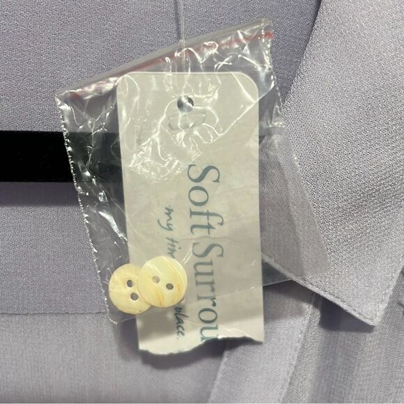 Soft Surroundings Mallorca embroidered sheer maxi dress size S NWT - Picture 10 of 10